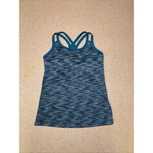 RAB Maze Tank Top Women S/M Teal Racer Back Fitness Gym Sport Top D1